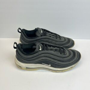 Nike Air Max 97 Mens Size 12 Black White Athletic Running Shoes Sneakers